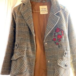 Kid’s Zara Wool Blend Coat